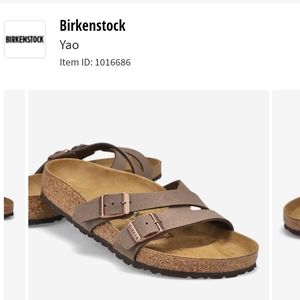 Birkenstock Yao sandals, Mocha brown, size 40